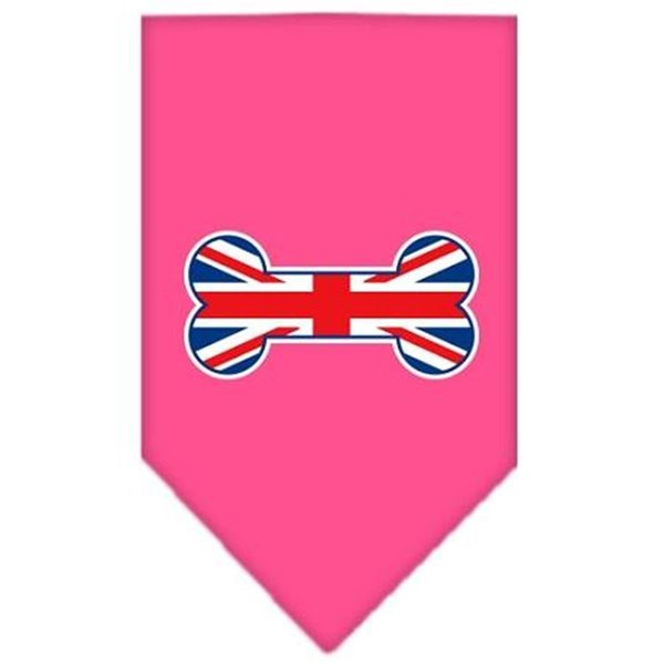 Unconditional Love Bone Flag UK  Screen Print Bandana Bright Pink Large UN851729